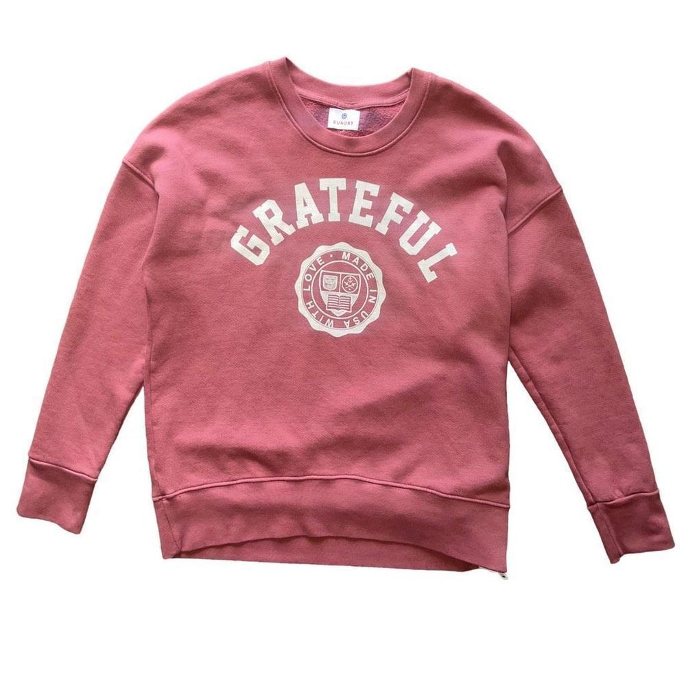 Sundry Oversized Graphic Sweater Extra Small - Picture 2 of 6